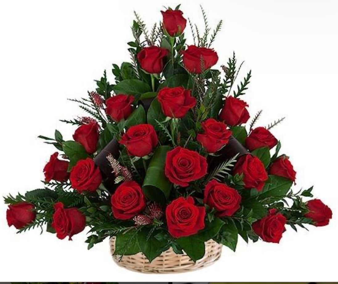 Ramo Clásico de Rosas Rojas🌹